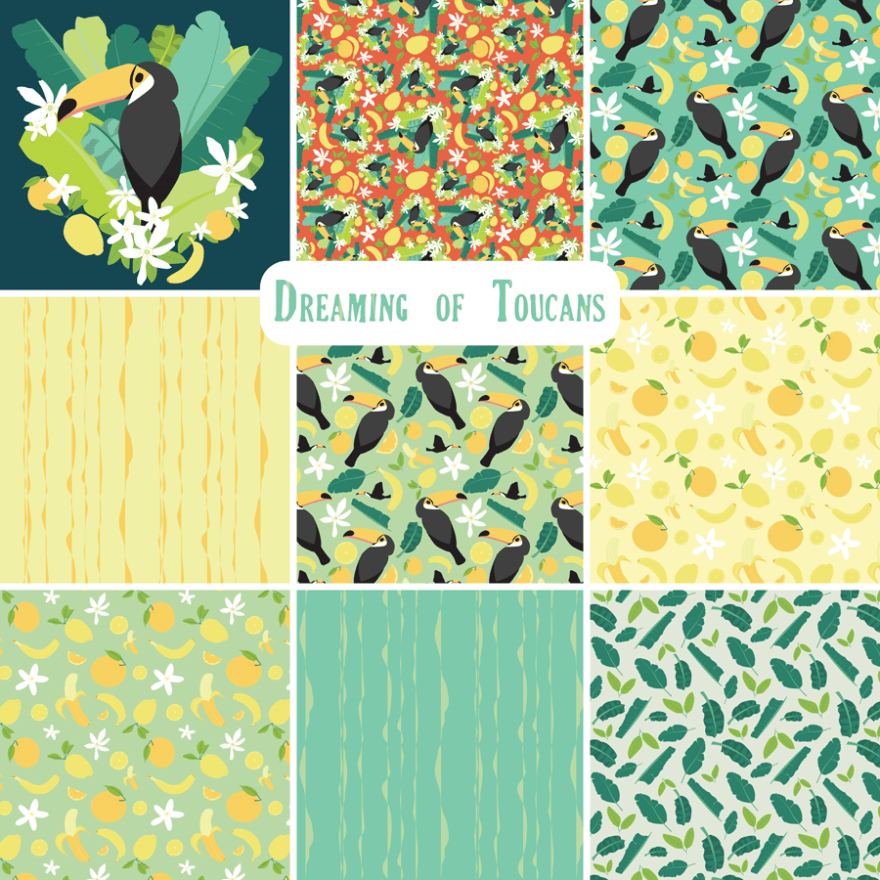 Dreaming of Toucans Collection