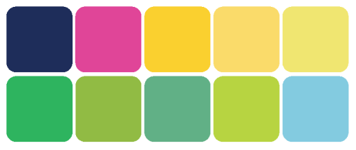 I'm A Bright Tucan Colour Palette